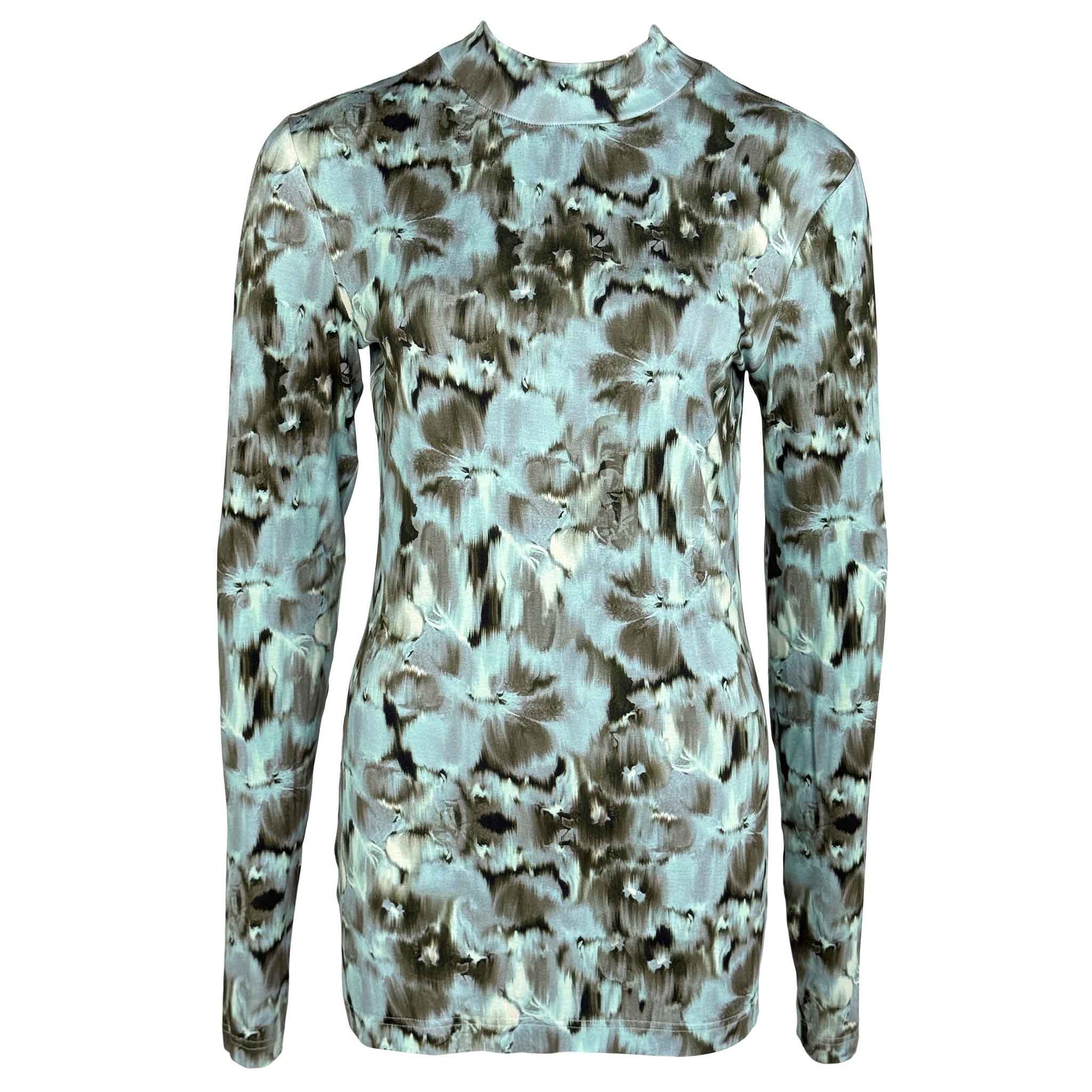 Longlady Shirt Tynca Faded Flowers | Tall