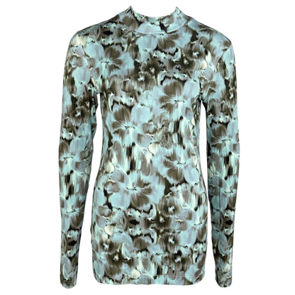 Longlady Shirt Tynca Faded Flowers | Tall