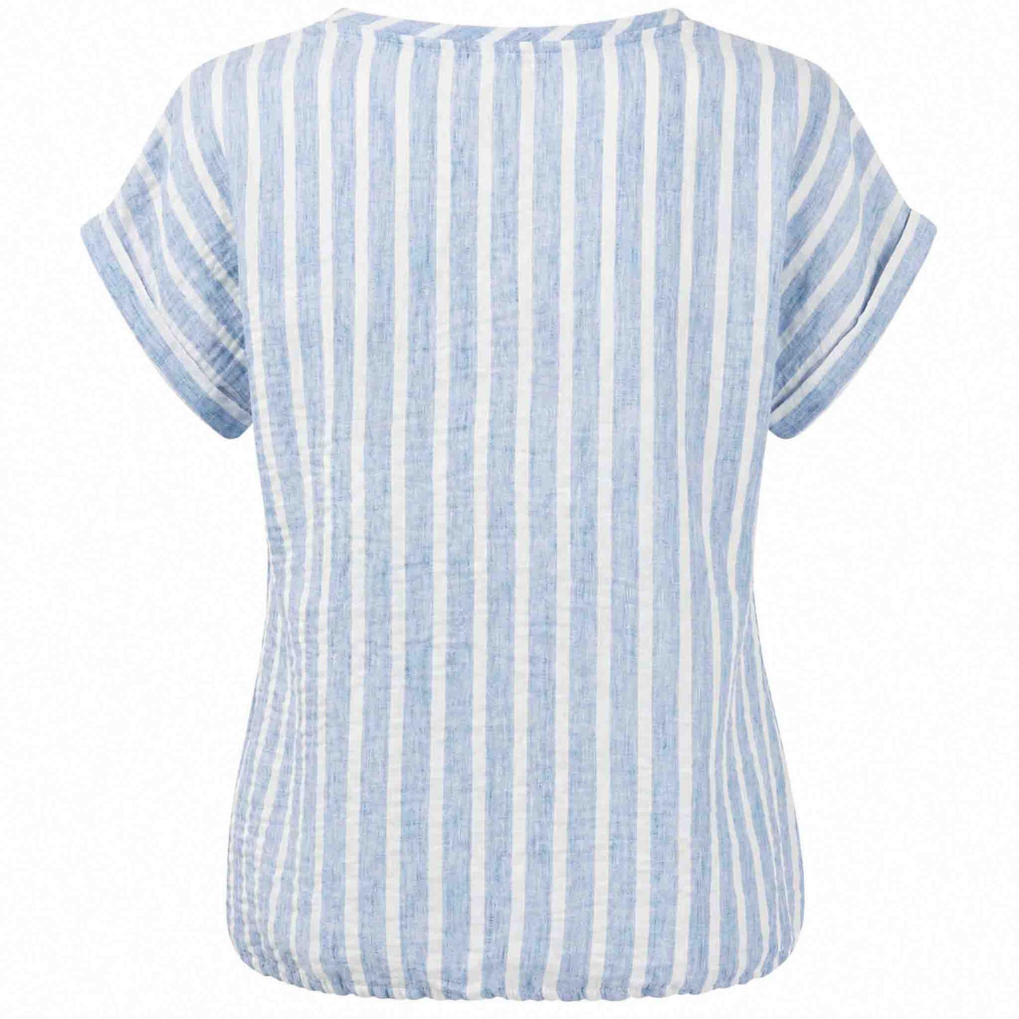 NED Shirt Brisia Linnen streep | Tall