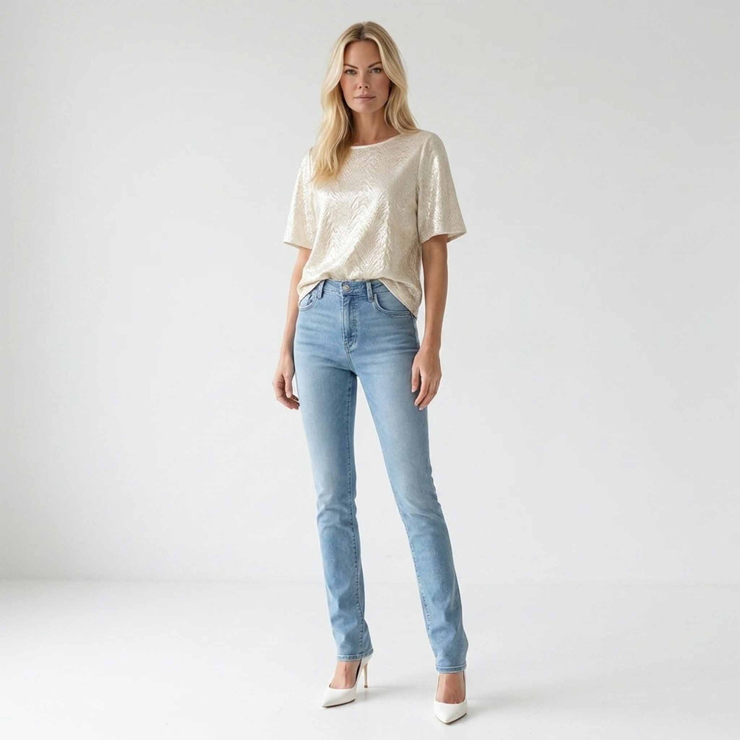 Smashed Lemon Top Offwhite Glans | Tall