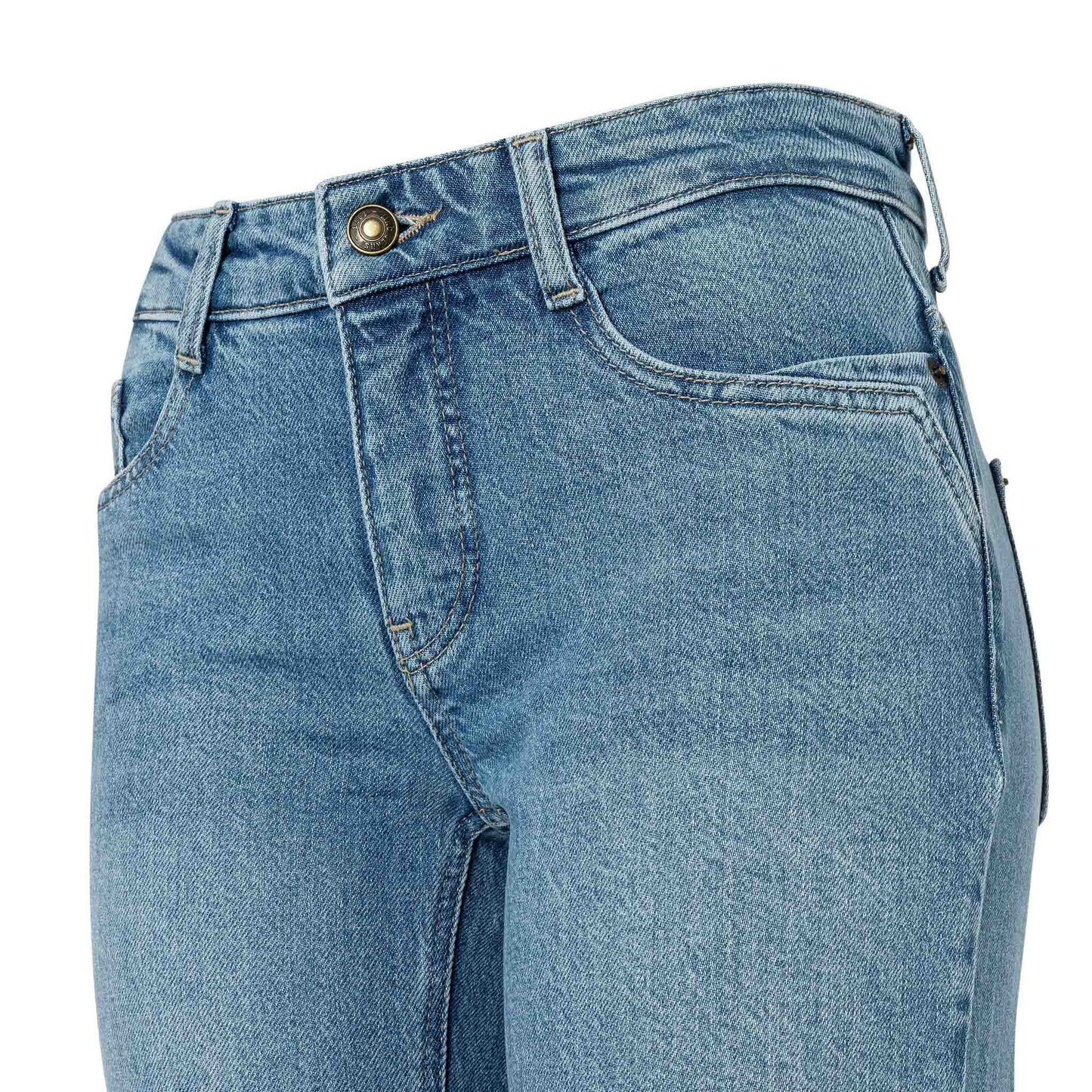 Mac Jeans Detroit Flared 90's Cool Wash | Tall