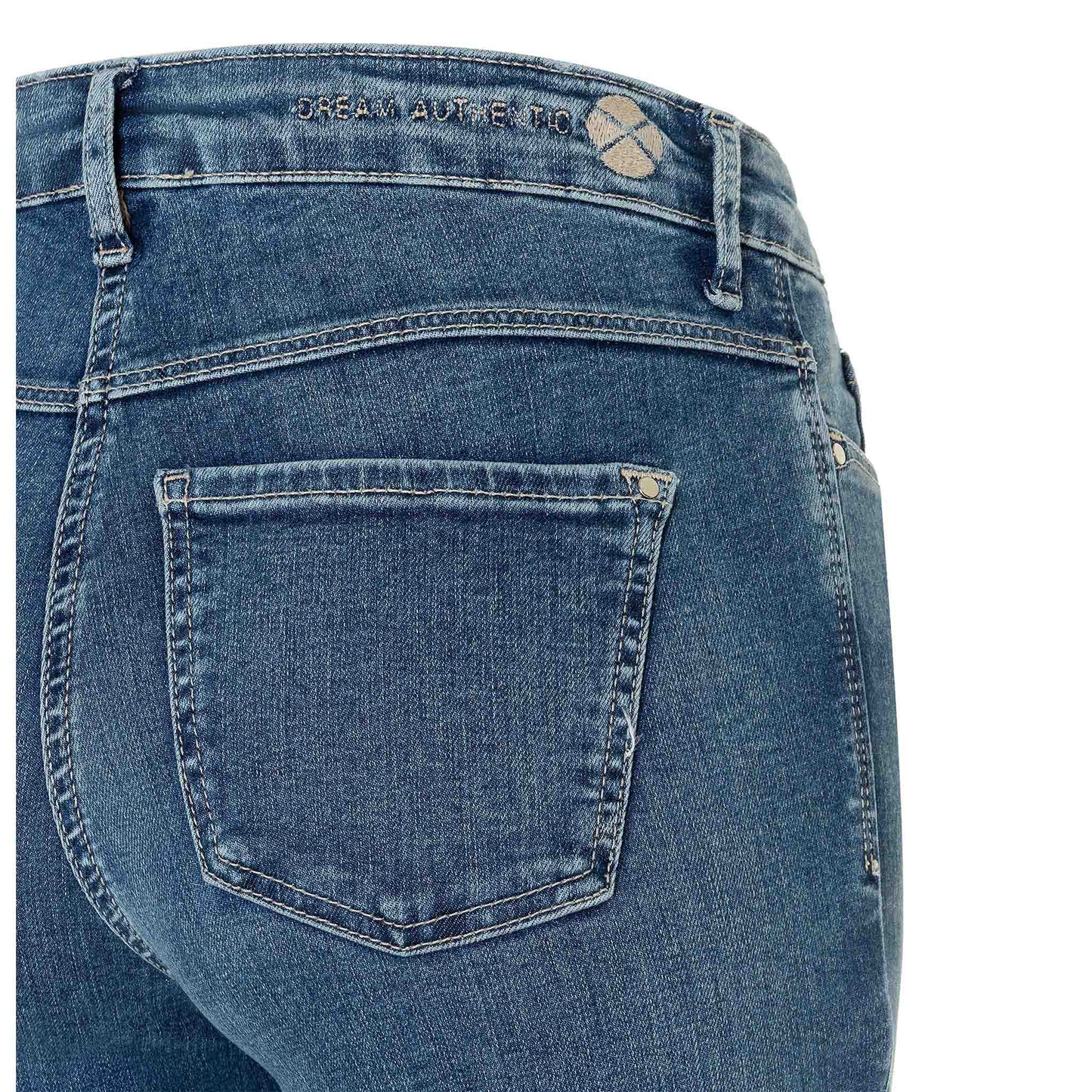 Mac Jeans Dream Boot Auth Mid Blue | Tall