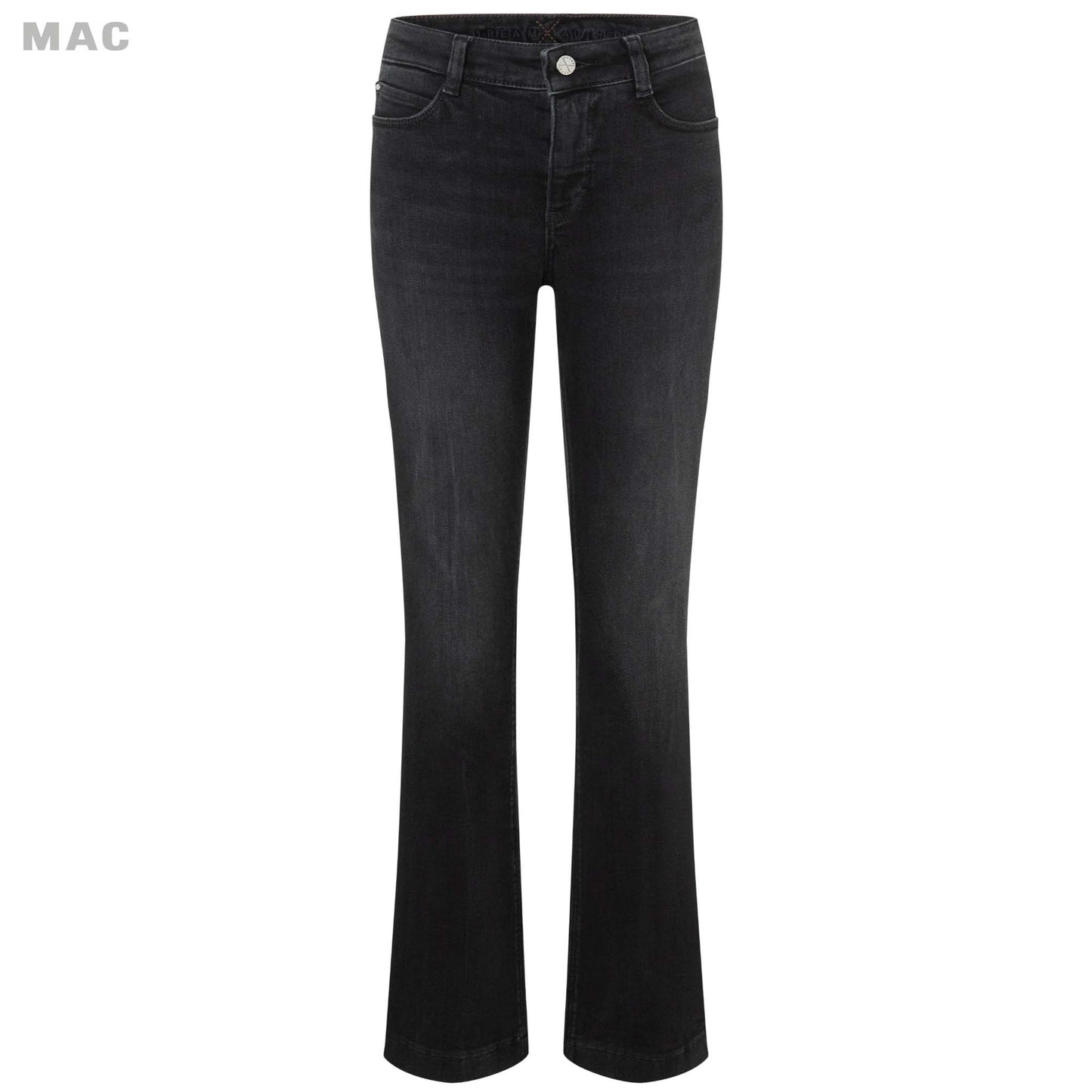 kleding lange vrouwen mac jeans dream boot auth modern black