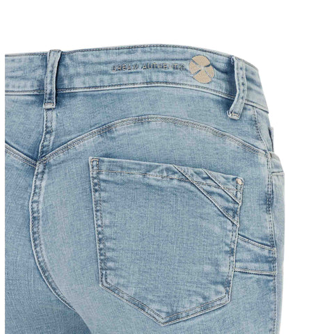 Mac Jeans Dream Skinny Fancy Moon, jeans in tall met lange benen, achteraanzicht