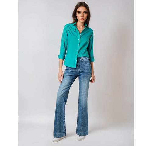 Longlady Blouse Diana, tall kleding voor lange vrouwen