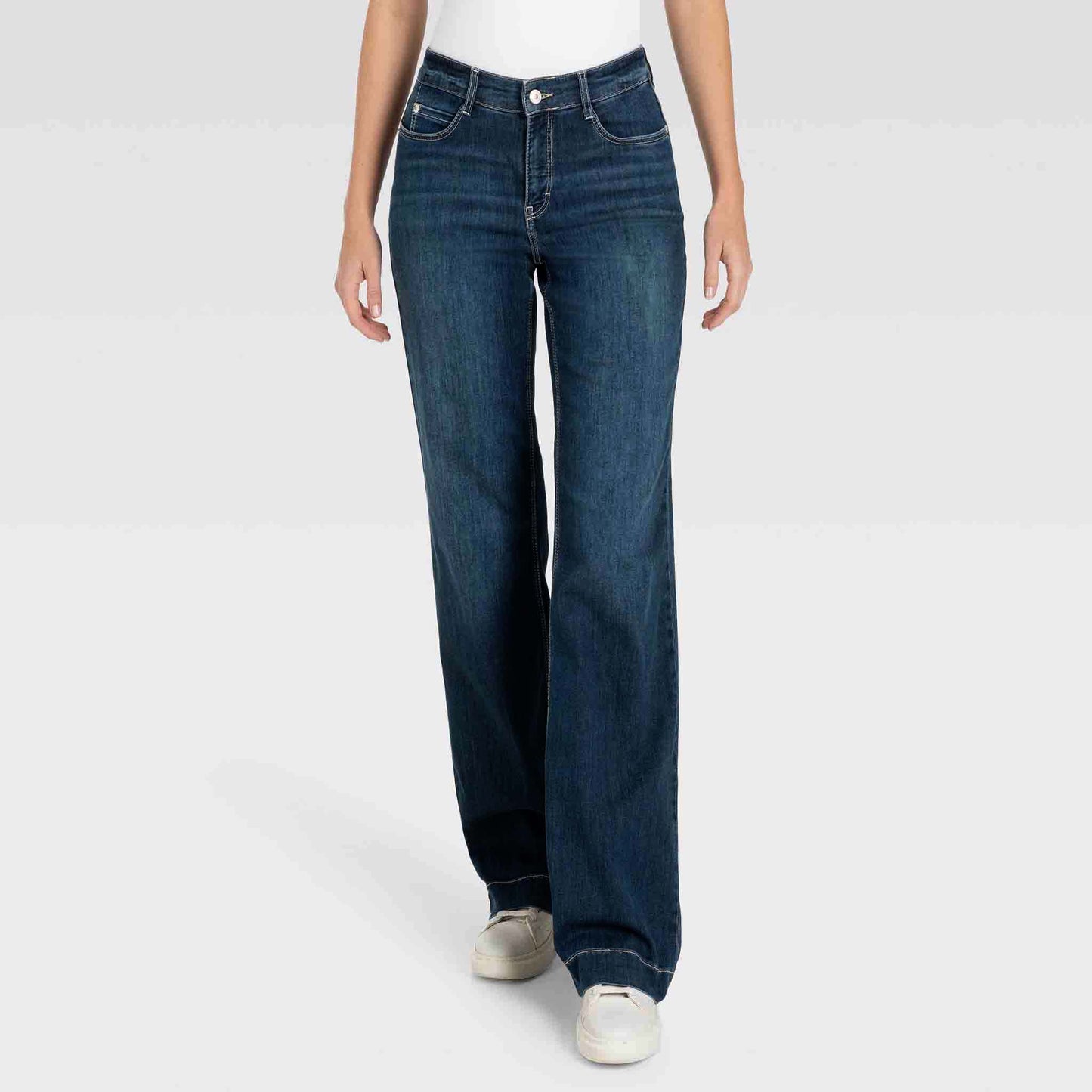 Mac Jeans Dream Wide Auth Dark, tall jeans voor lange vrouwen