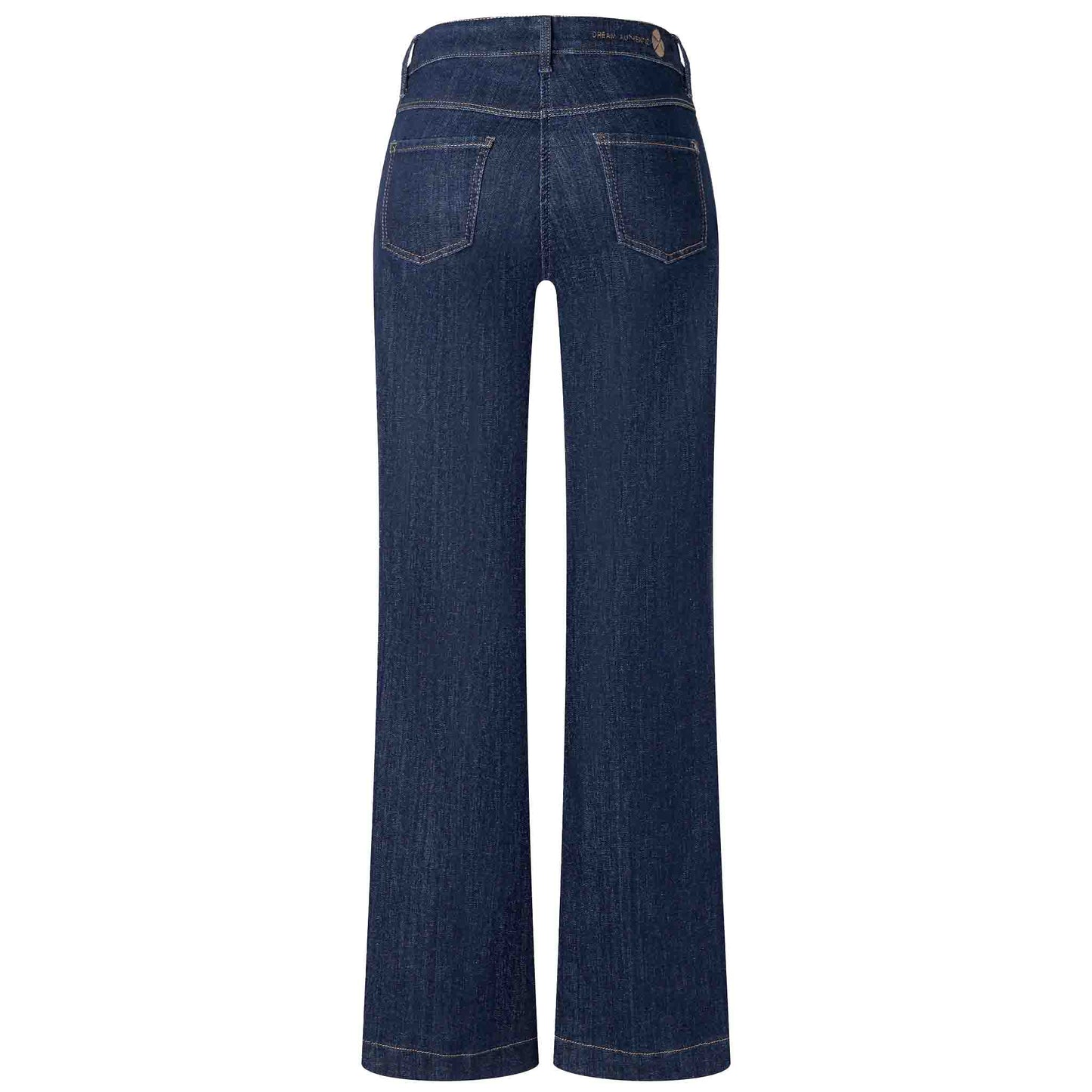 Mac Jeans Dream Wide Fashion Rinsed Authentic, jeans in tall met lange benen, achteraanzicht