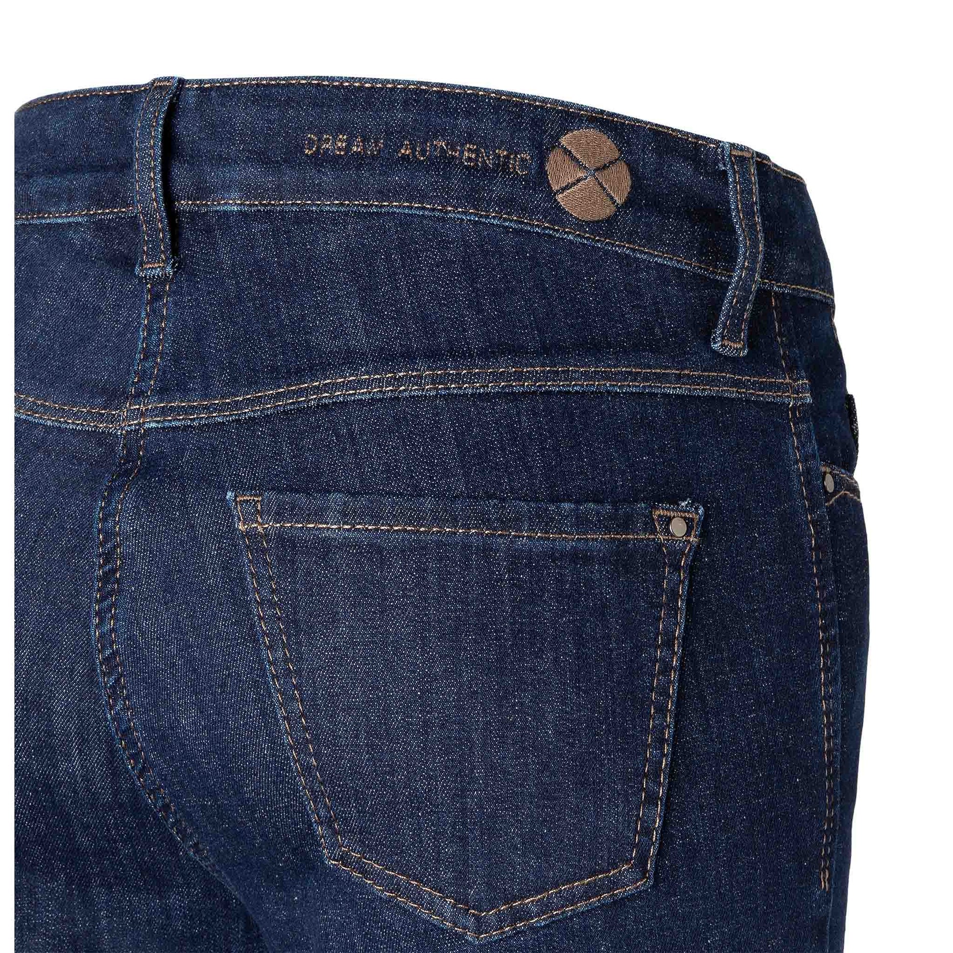 Mac Jeans Dream Wide Fashion Rinsed Authentic, jeans in tall met lange benen, achteraanzicht