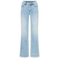 Mac Jeans Dream Wide Light Azure Blue, tall jeans voor lange vrouwen