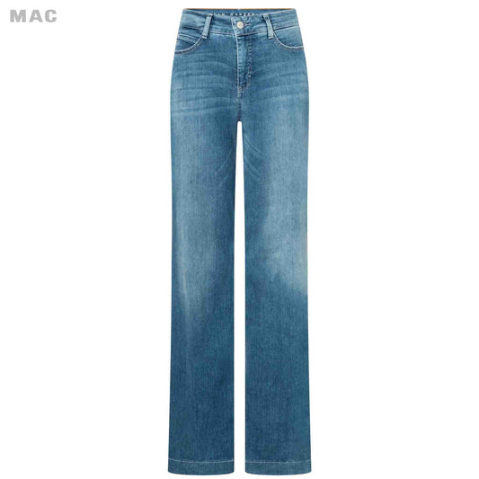Mac Jeans Dream Wide Mid Blue lange vrouwen lengte 36
