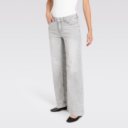 Mac Jeans Dream Wide Silver Ash Grey