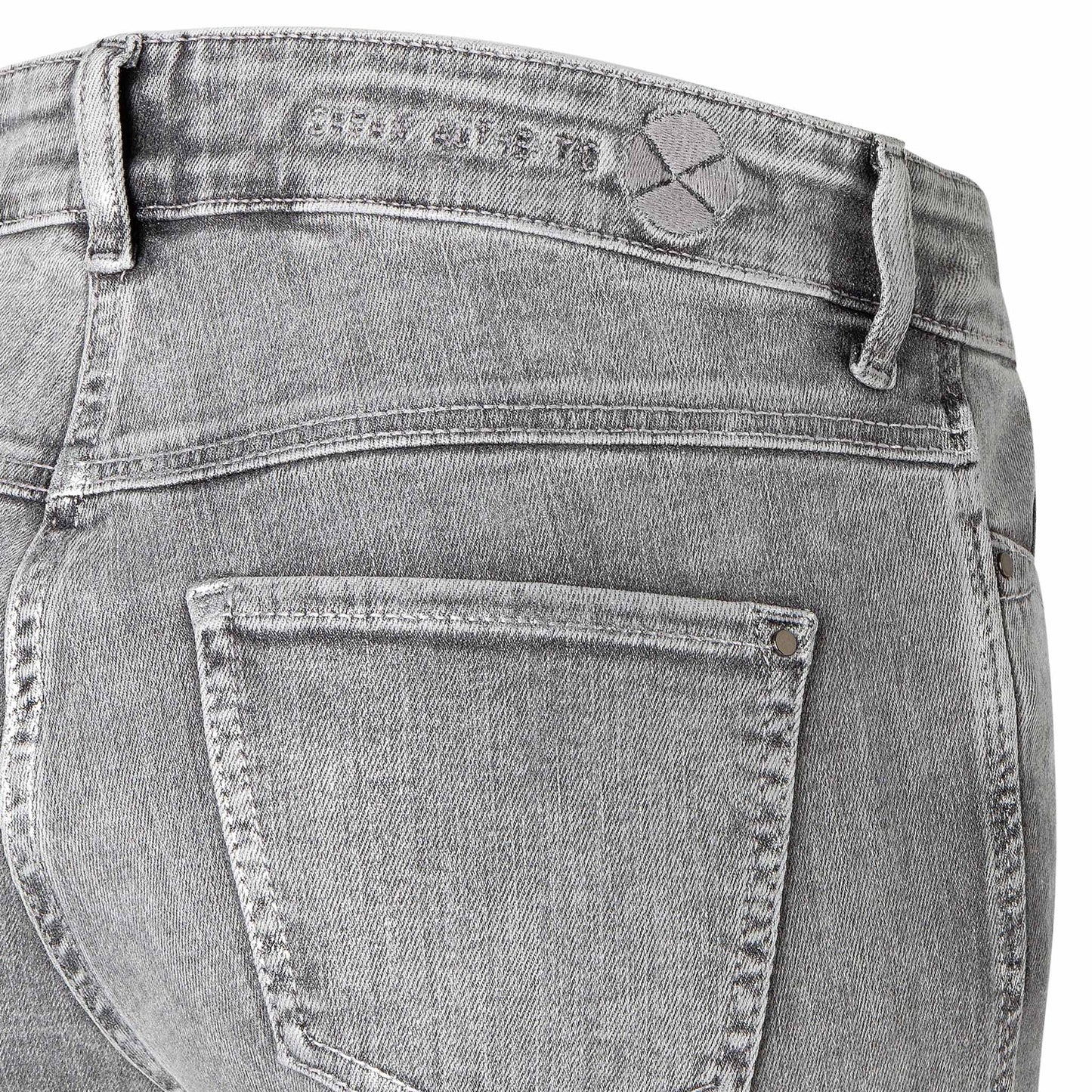 Mac Jeans Dream Wide Silver Grey Coated