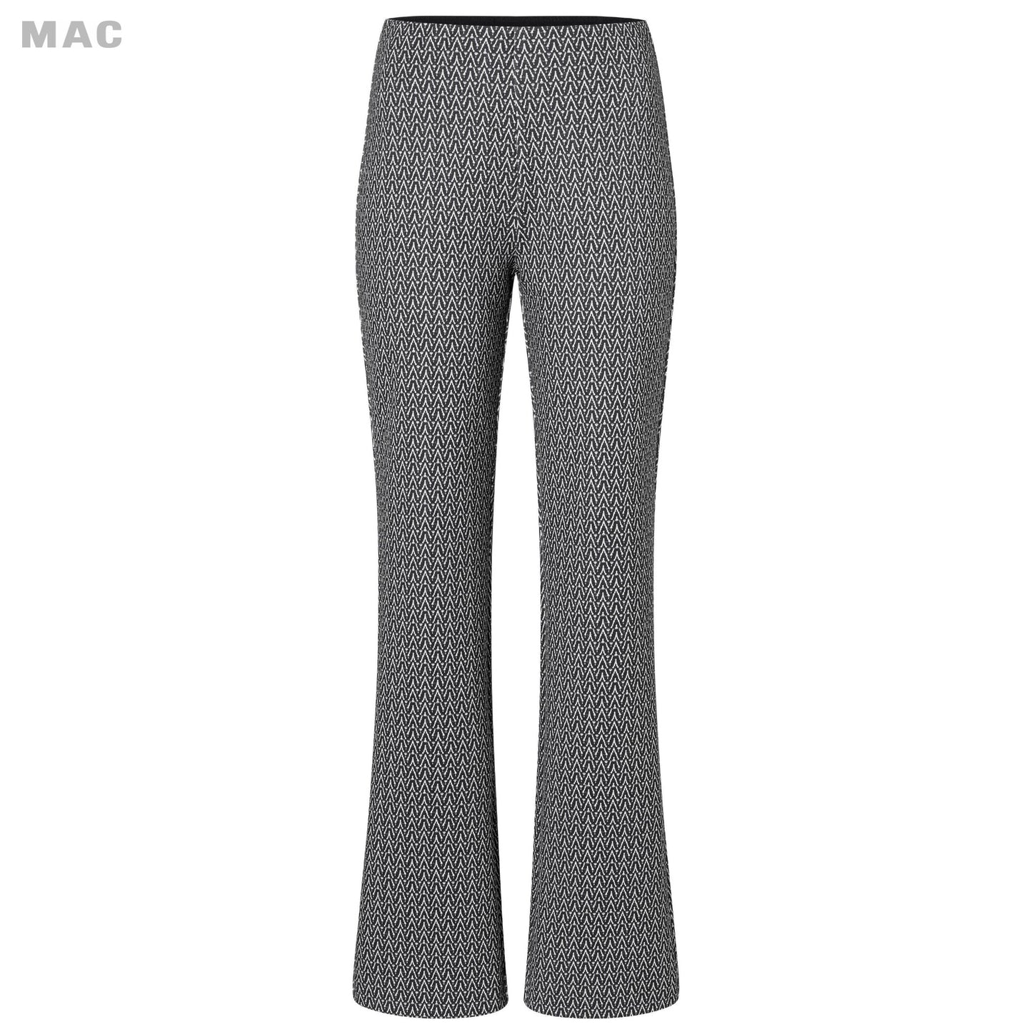 Mac Jeans Flare Anthracite Print