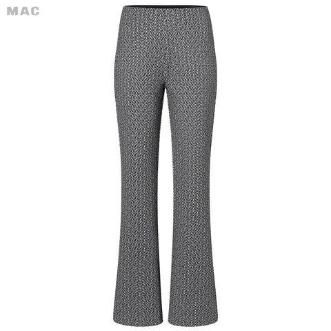 Mac Jeans Flare Anthracite Print, tall jeans voor lange vrouwen