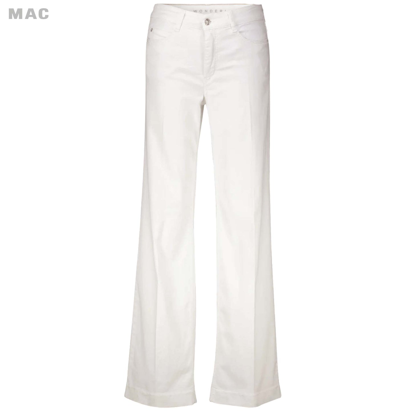Mac Jeans Rich Palazzo Antique White | Tall
