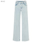 Tall Mac Jeans Rich Palazzo Bleached Japan voor lange dames voor