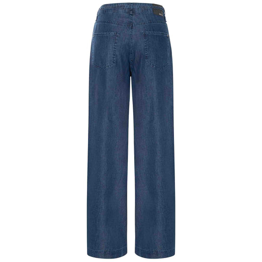 Mac Broek Wendy Tencel Simply Blue | Tall