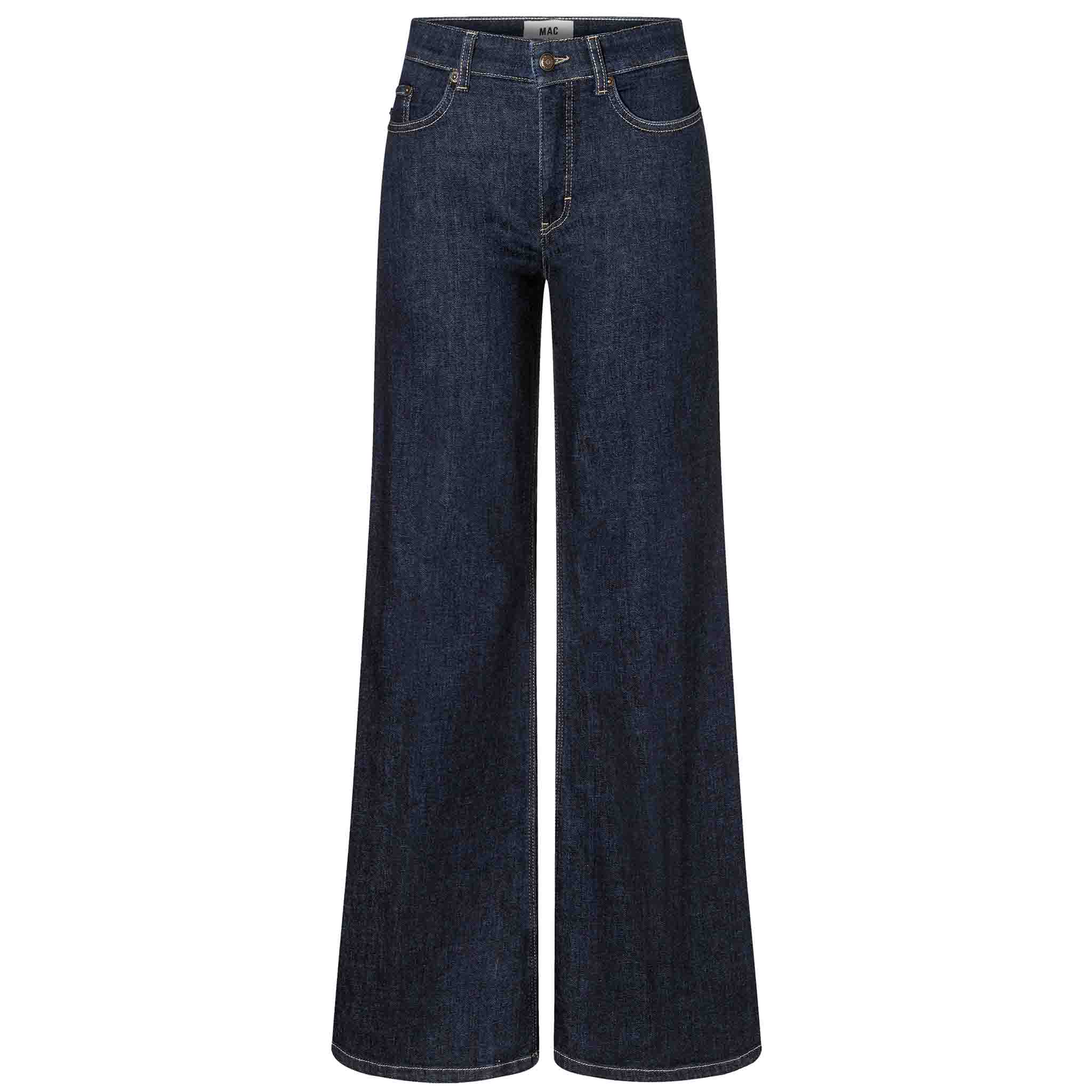 Mac Jeans Wide Flare Fashion Rinsed | Tall
