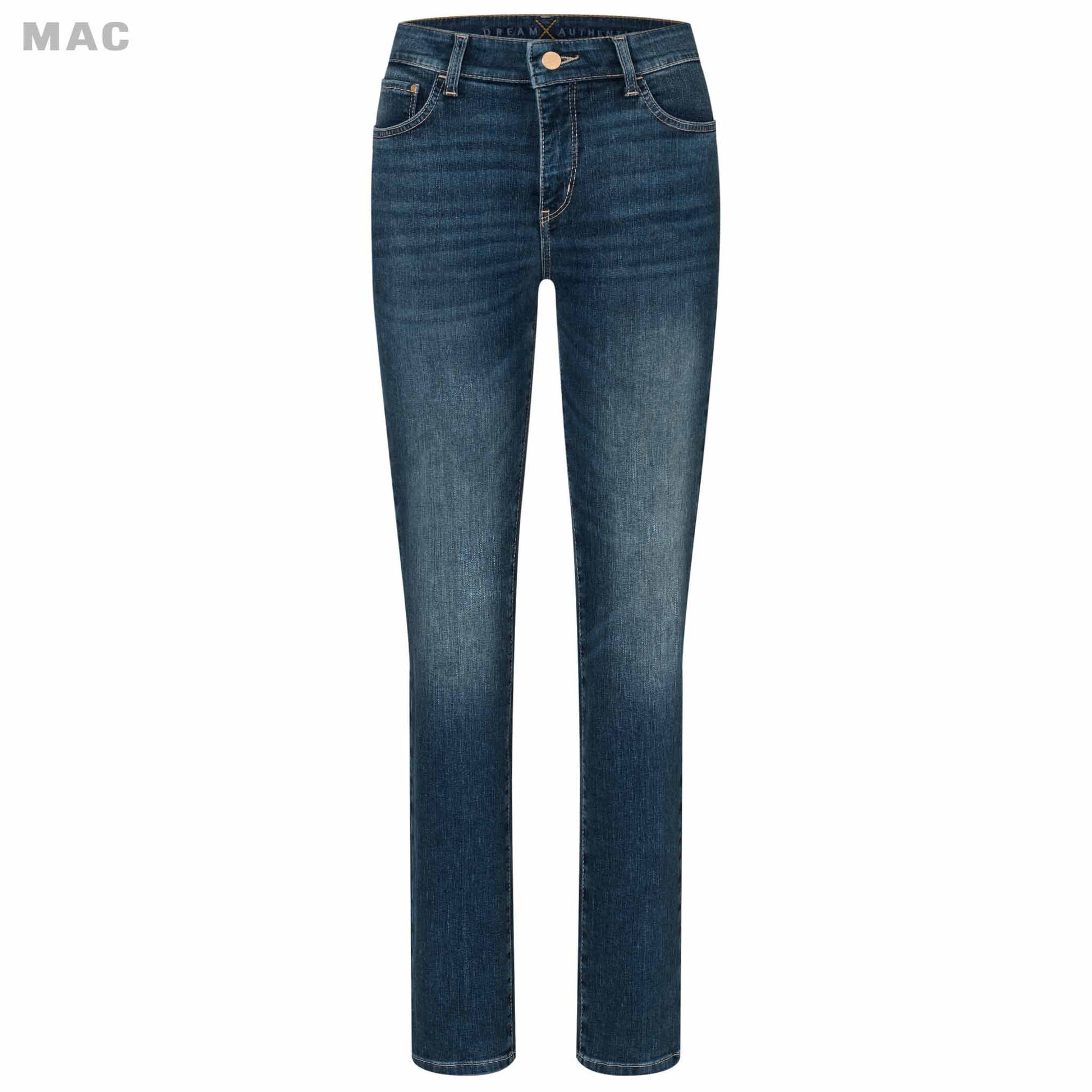 kleding lange vrouwen mac jeans dream auth medium bue
