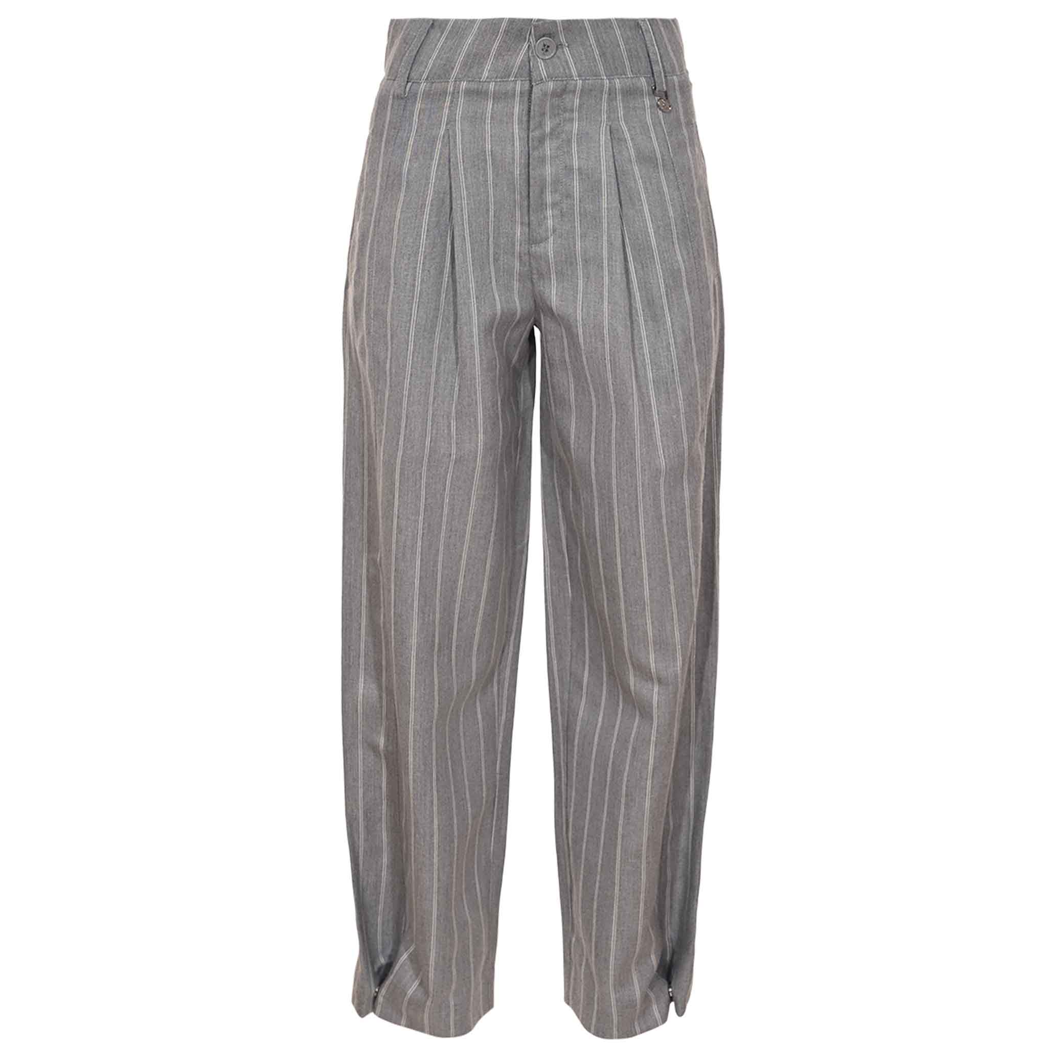 ZiZo Broek Senna Silver Stripe, tall kleding voor lange vrouwen