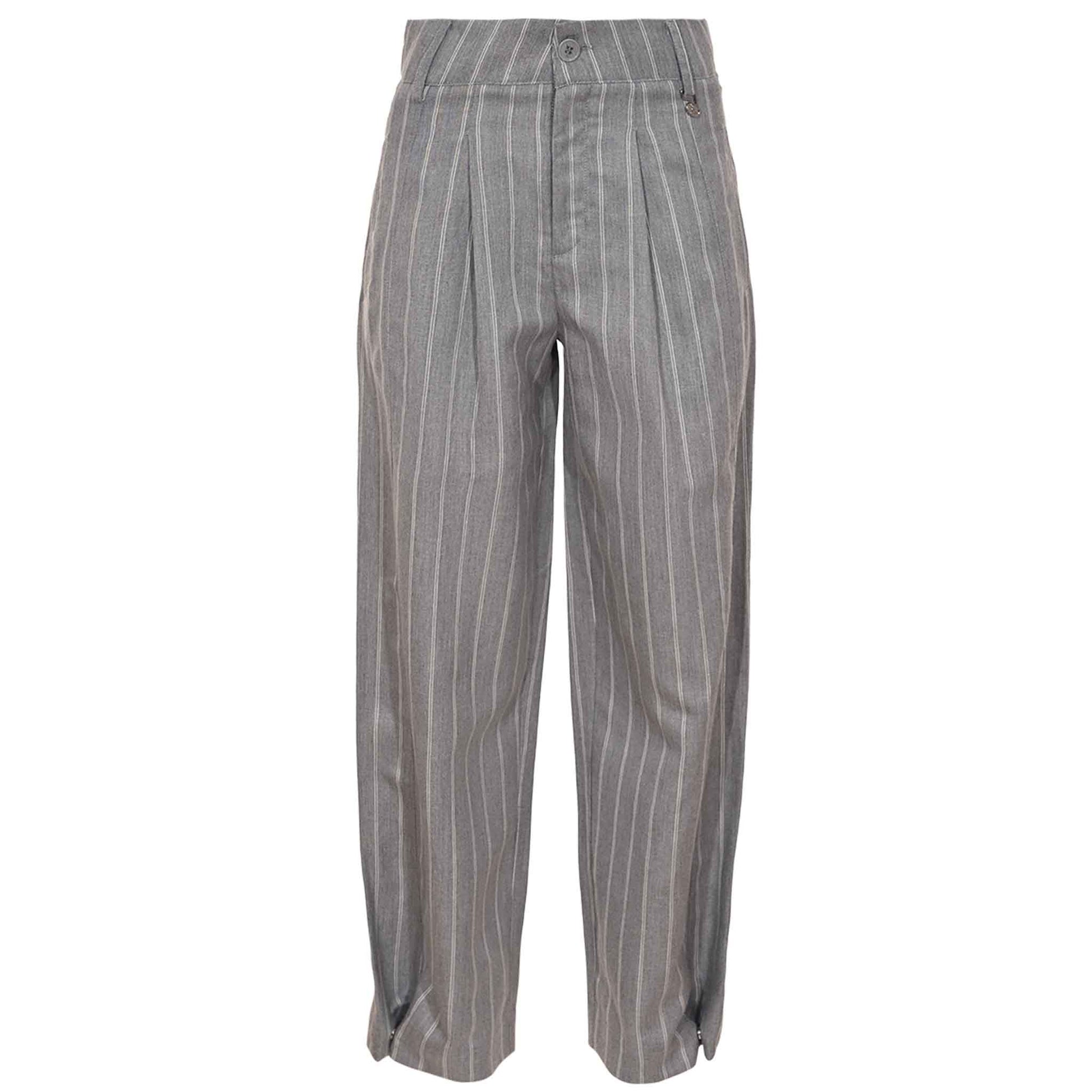 ZiZo Broek Senna Silver Stripe, tall kleding voor lange vrouwen
