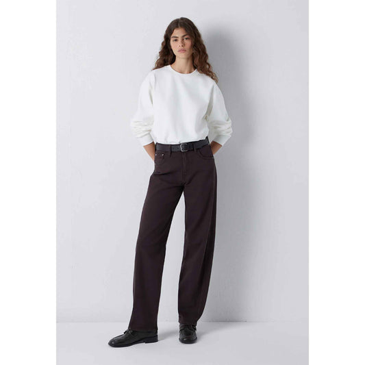 Mavi Jeans Leila W/CUT Darkbrown | Tall