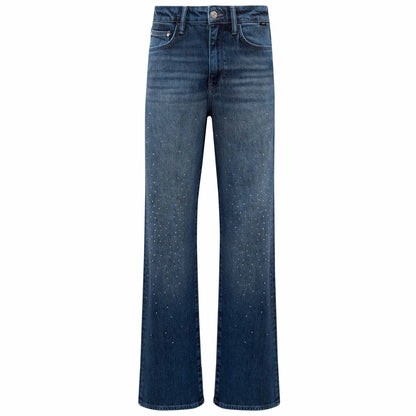 Jeans in tall Mavi Malibu Dark Brushed Rhinestones voor