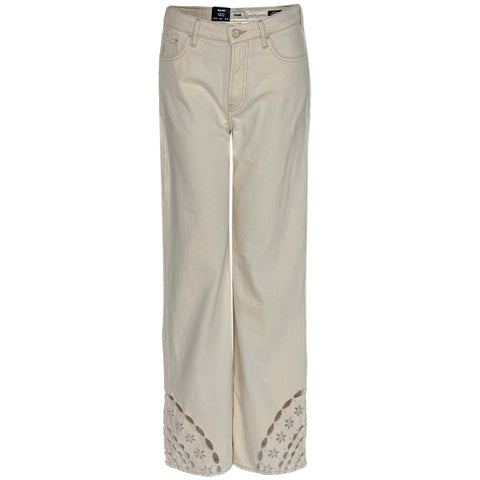 Mavi Jeans Malibu Cream Cutout, tall jeans voor lange vrouwen