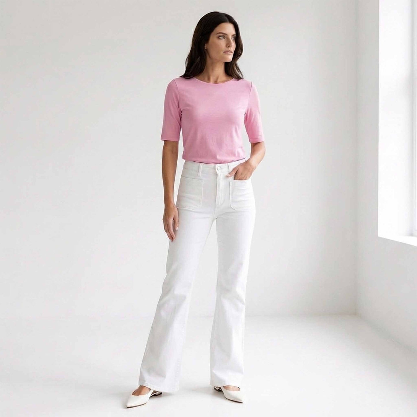 Mavi Jeans Malibu Marine White | Tall