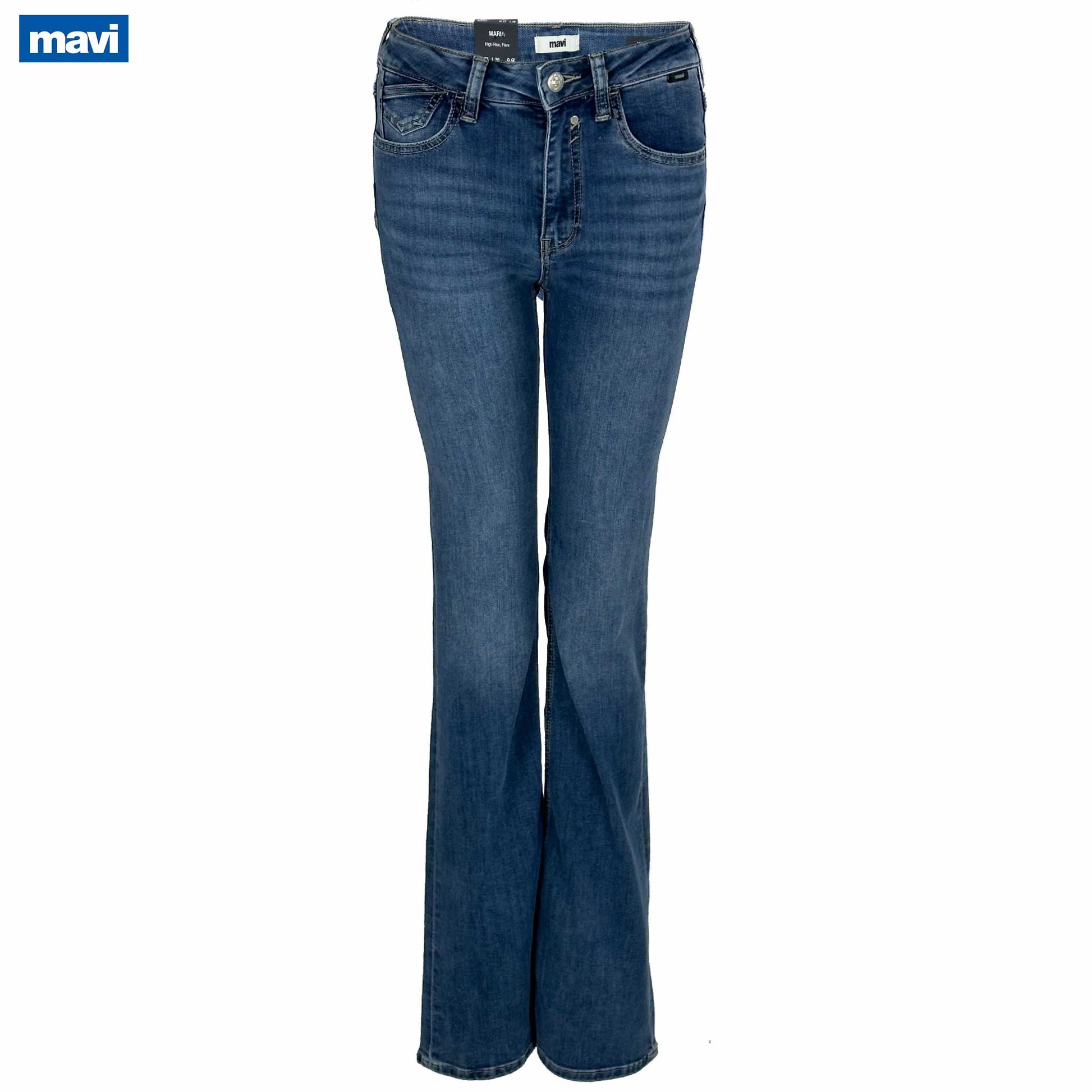 kleding lange vrouwen mavi jeans maria dark brushed