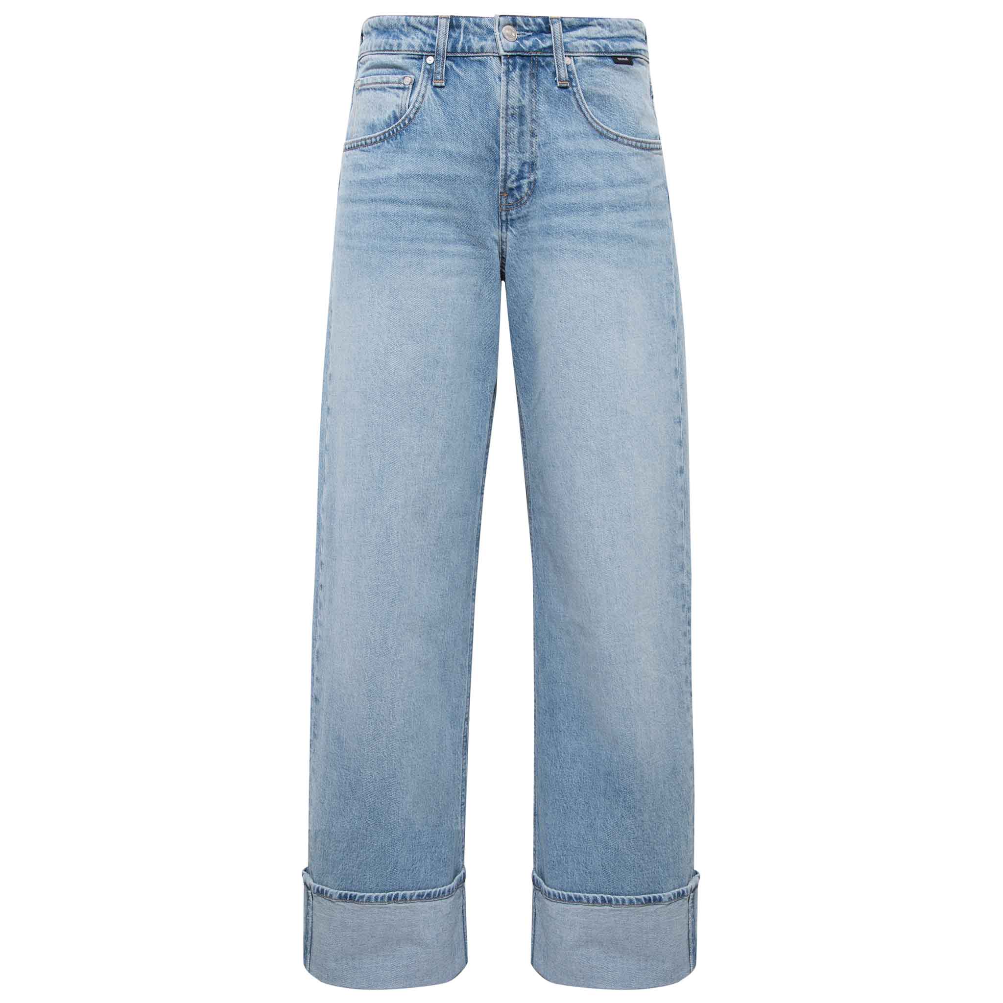 Tall Mavi Jeans Sandra Lt Brushed lange benen voor