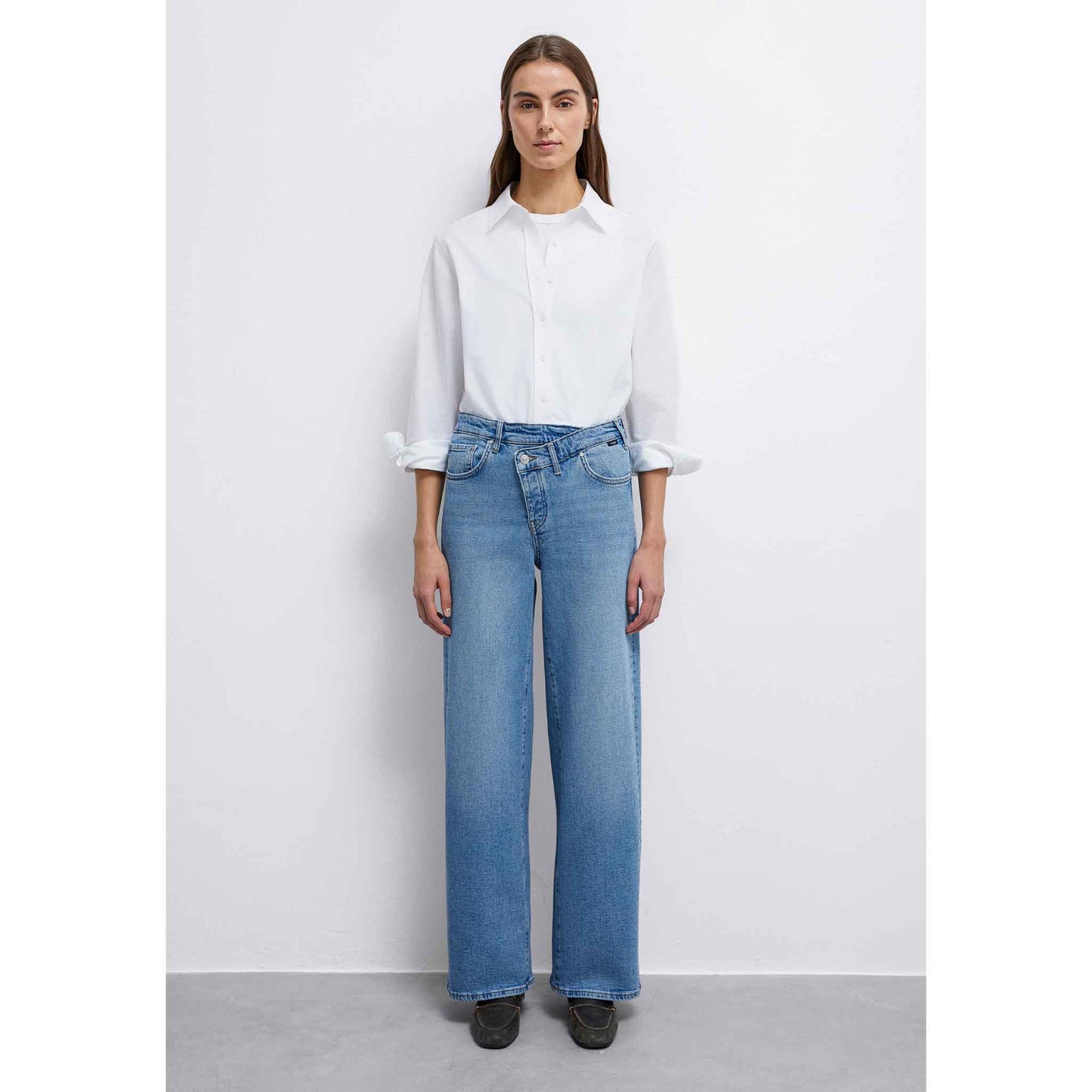 Mavi Jeans Siena Cross Fly Lt Brushed | Tall