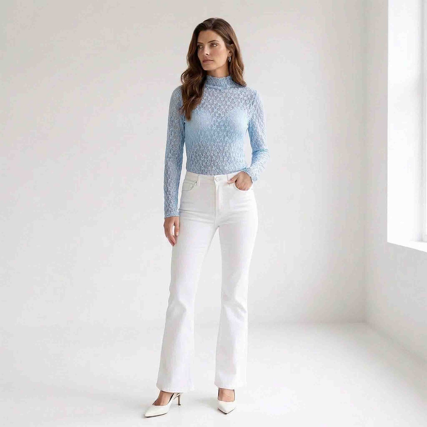 Sequoia Shirt Kant Blauw | Tall