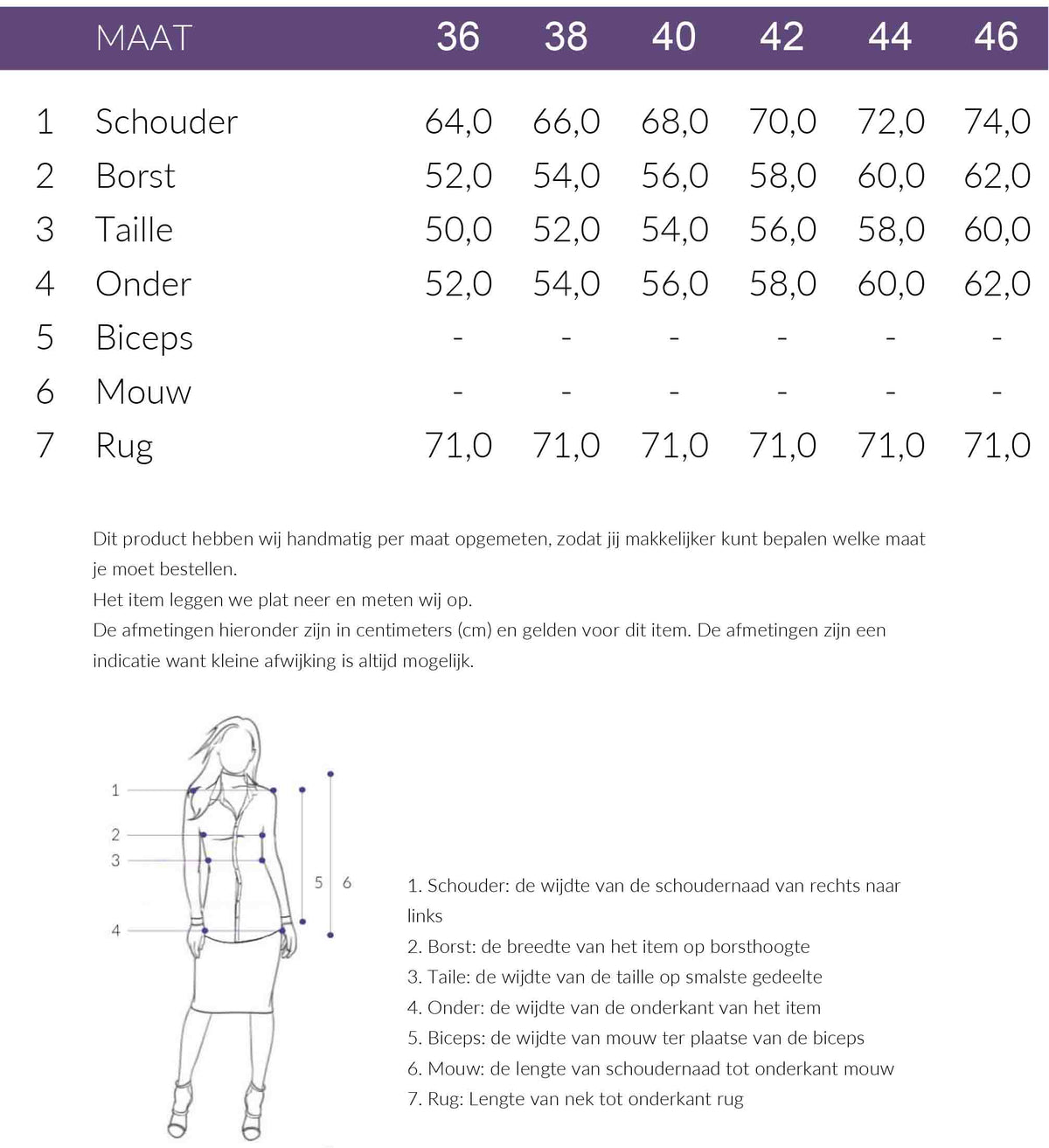 Maattabel Longlady Shirt Tyna Emerald | Tall