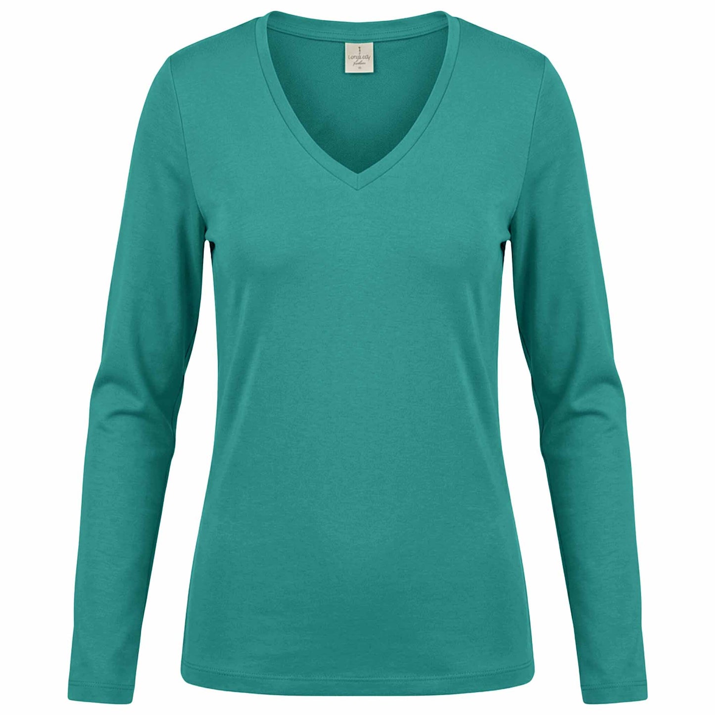 Longlady Shirt Tanja Aquagroen | Tall