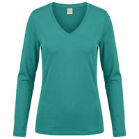 Longlady Shirt Tanja Aquagroen | Tall