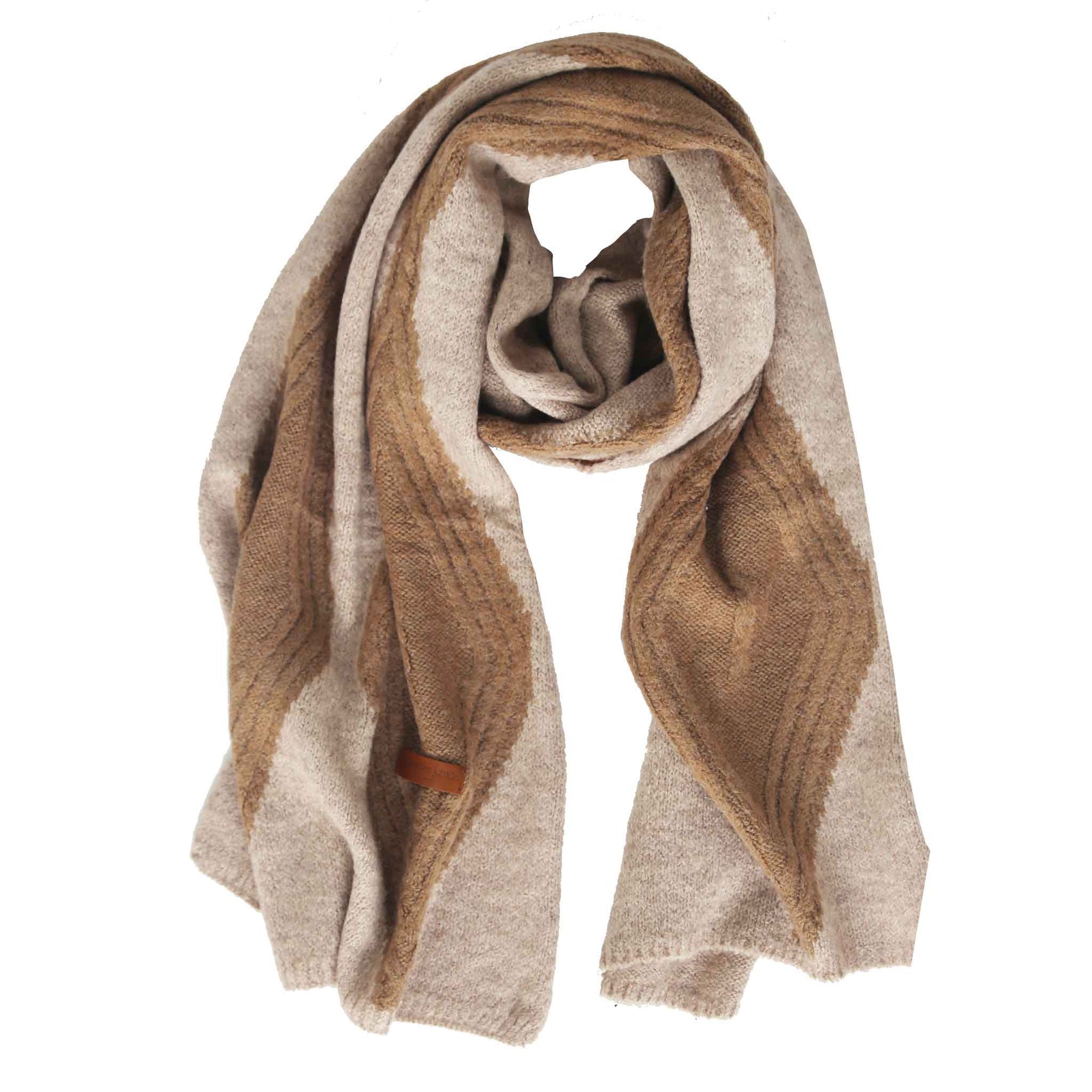 Tall Sjaal Beige Creme voor lange vrouwen