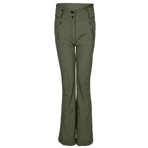 Longlady Skibroek Wanda Khaki, tall kleding voor lange vrouwen