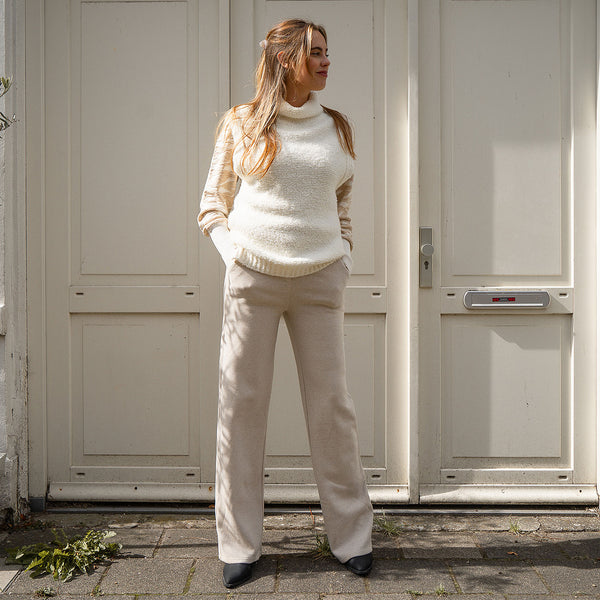 Only-M Spencer Boucle, tall kleding voor lange vrouwen, gedragen door model