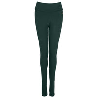 Sportlegging lange vrouwen Sjors katoen groen - Tall sportjeggings