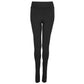 Sportlegging lange vrouwen Sjors katoen zwart - Tall sportjeggings