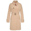 Manisa Trenchcoat Nougat, tall kleding voor lange vrouwen