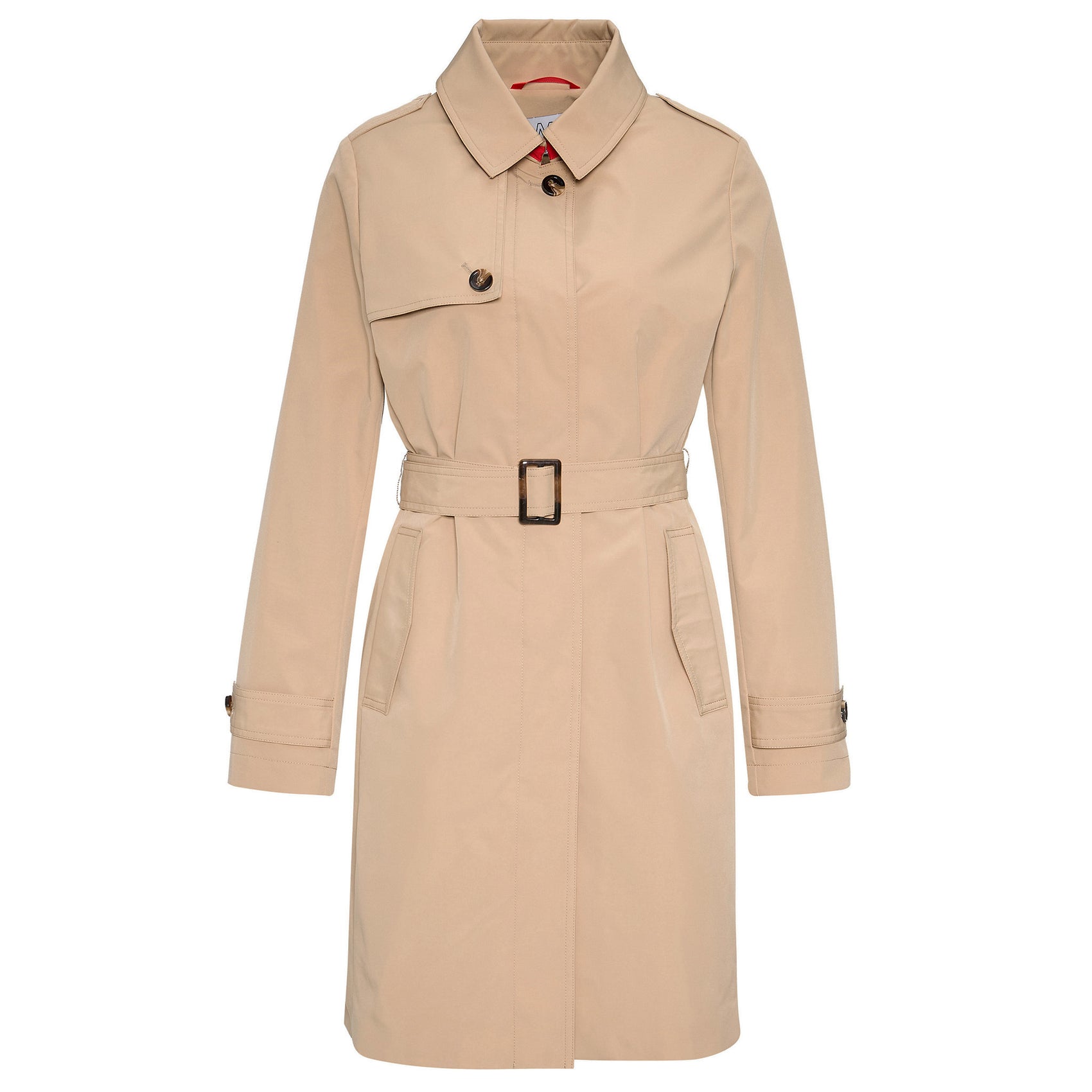Tall Manisa Trenchcoat Nougat - lange vrouwen