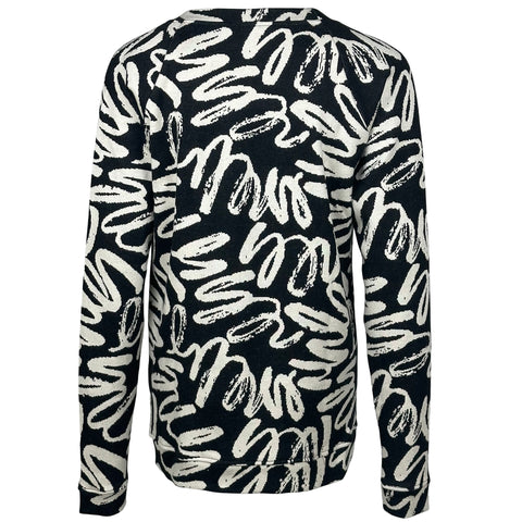 Longlady Trui Fresia, tall kleding voor lange dames, achteraanzicht