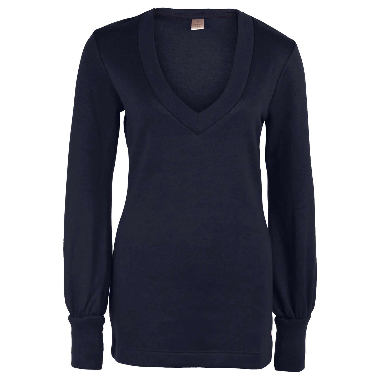 Longlady Trui Francesca Donkerblauw | Tall