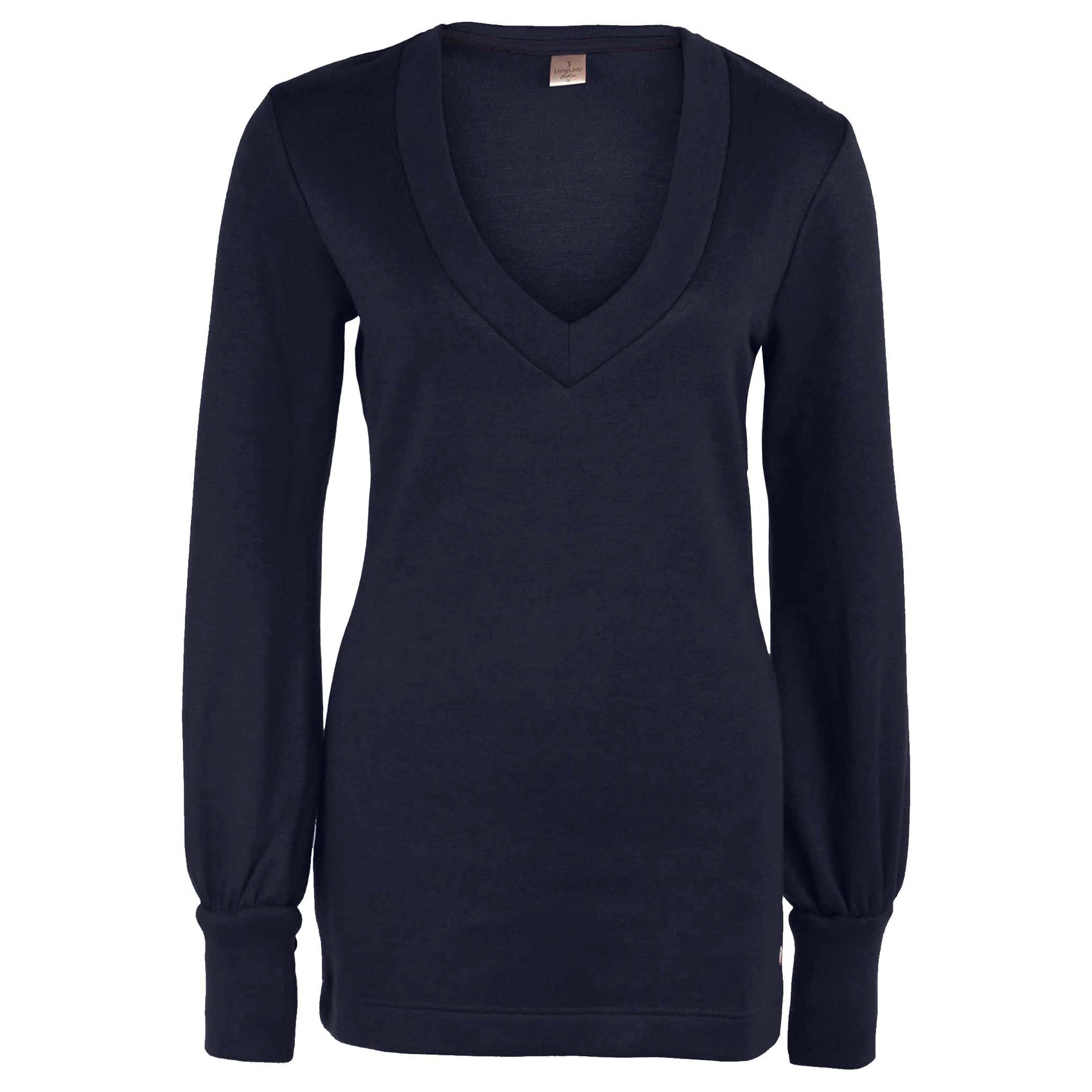 Longlady Trui Francesca Donkerblauw | Tall