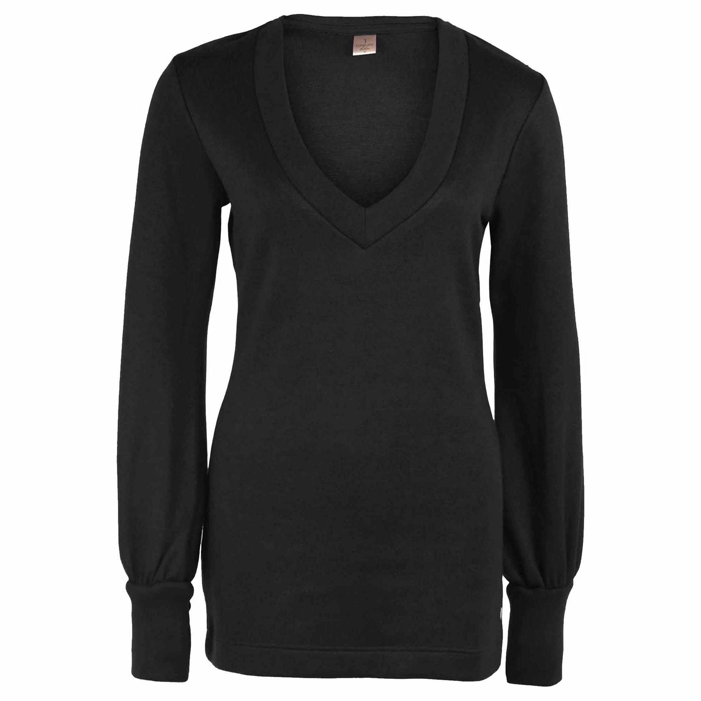 Longlady Trui Francesca Zwart | Tall