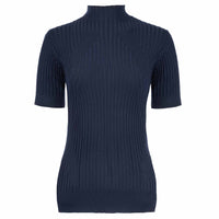 NED Truitje Eye Rib Donkerblauw