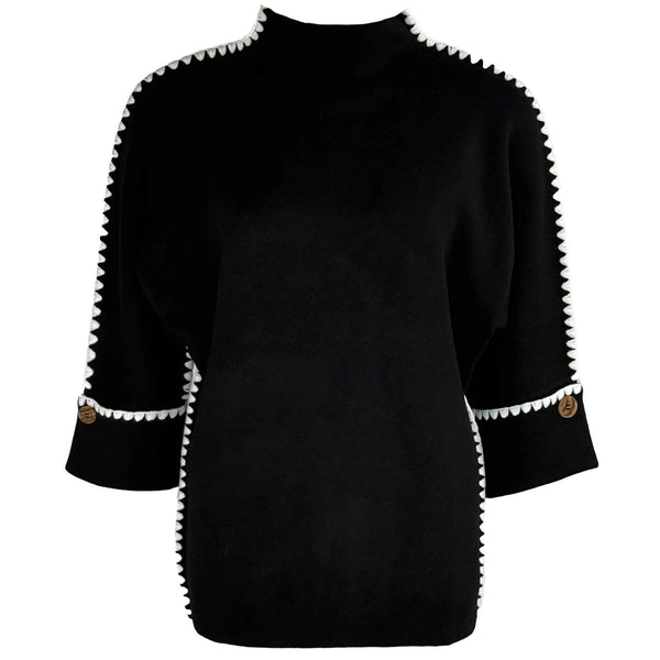Only-M Trui Contrast, tall kleding voor lange vrouwen