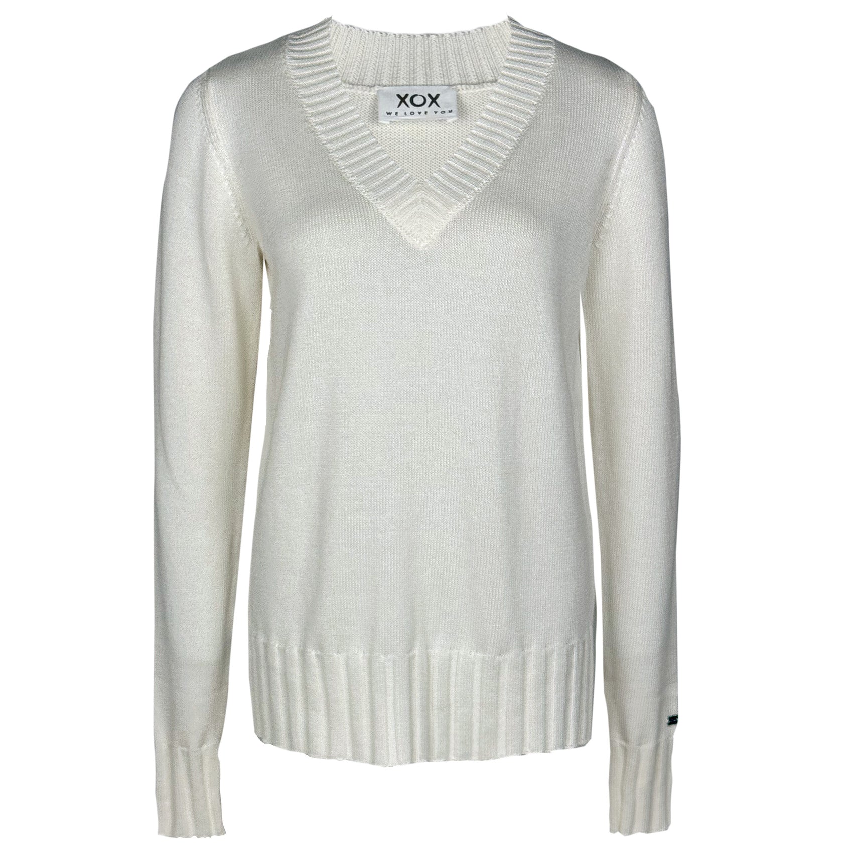 Tall XOX Trui Offwhite - lange vrouwen